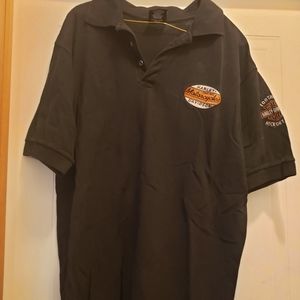 Vintage Harley-Davidson polo